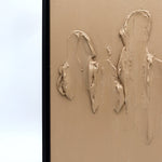 Nude No.2, pluto. wall art, hand-finished in Dubai
