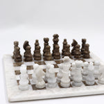 Orion Marble chess board, hand-finished home decor by pluto. Dubai