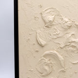 Nude No.3, pluto. wall art, hand-finished in Dubai