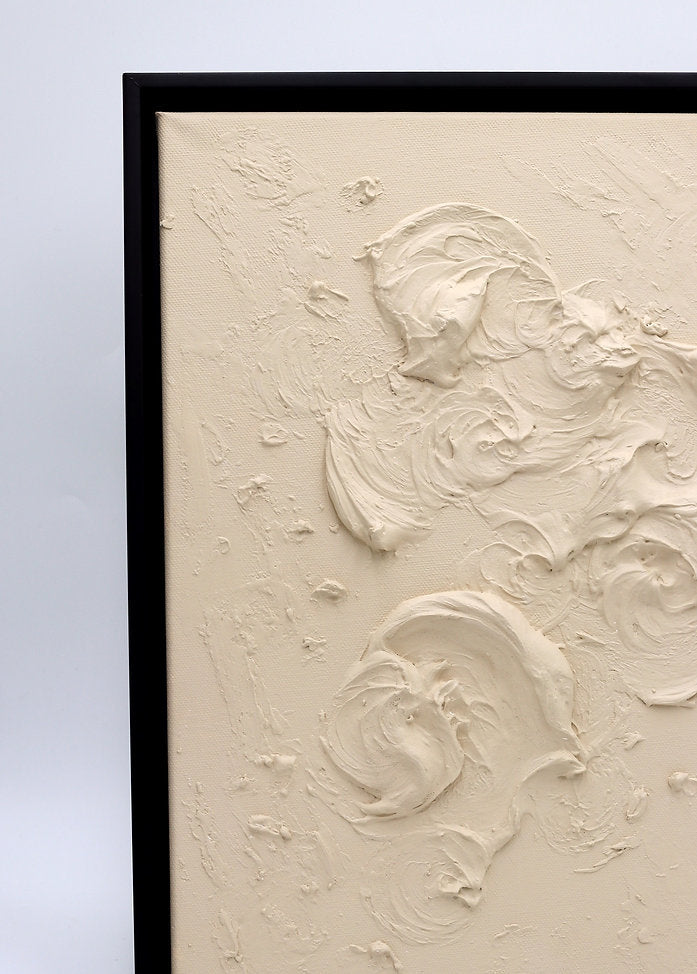 Nude No.3, pluto. wall art, hand-finished in Dubai