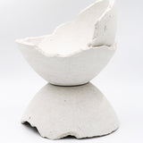 Large Eries bowl, Eries bowl candle by pluto., hand-finished in Dubai
