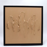 Nude No.2, textured wall art by pluto. Dubai