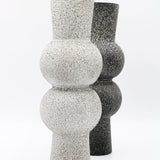 Charon vase in Stone, hand-finished sculptural vase by pluto. Dubai