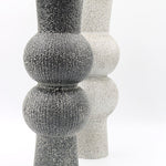 Charon vase in Black, pluto. home decor vase, made in Dubai