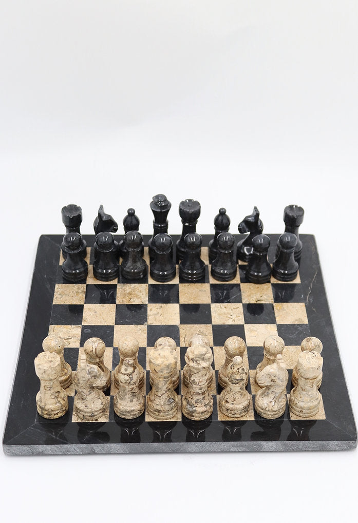 Iris Marble chess board, hand-finished home decor by pluto. Dubai