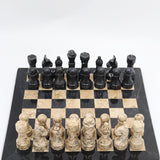 Iris Marble chess board, hand-finished home decor by pluto. Dubai