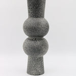 Charon vase in Black, hand-finished sculptural vase by pluto. Dubai