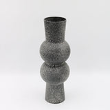 Charon vase in Black, pluto. home decor vase, made in Dubai