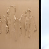 Nude No.2, pluto. wall art, hand-finished in Dubai