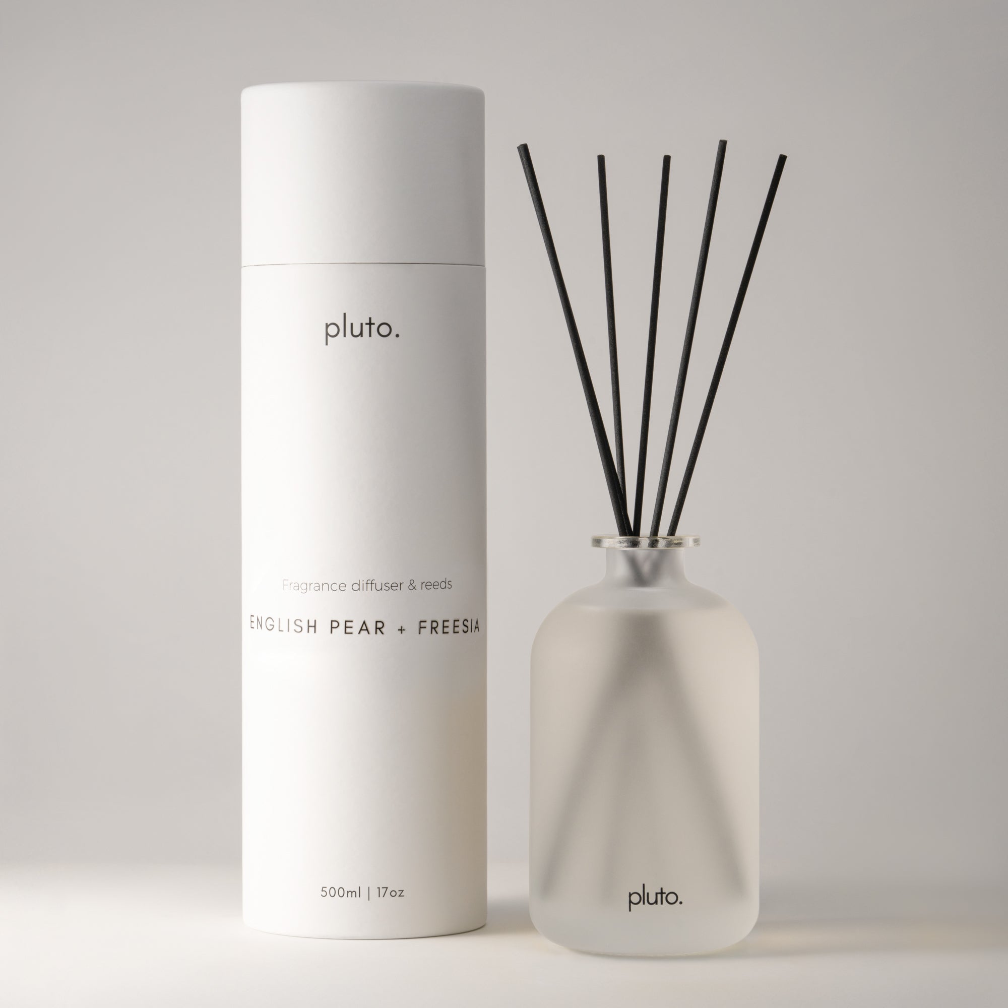 English Pear + Freesia Diffuser, 100ml hand-poured reed diffuser, pluto. Dubai