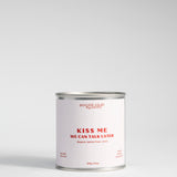 KISS ME - WE CAN TALK LATER, Social Club statement candle by pluto. Dubai