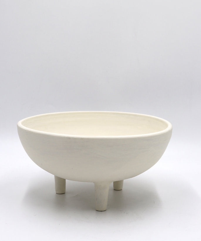 Dione bowl, hand-finished sculptural vase by pluto. Dubai