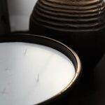 Dione 5wick candle- Black, hand-finished home decor by pluto. Dubai