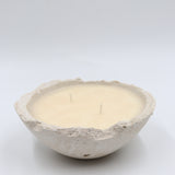 Jasmine & Patchouli, Eries bowl candle by pluto., hand-finished in Dubai