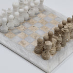 Eliah Marble chess board, hand-finished home decor by pluto. Dubai