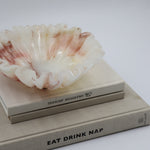 Alicia ruffle onyx bowl, hand-finished sculptural vase by pluto. Dubai
