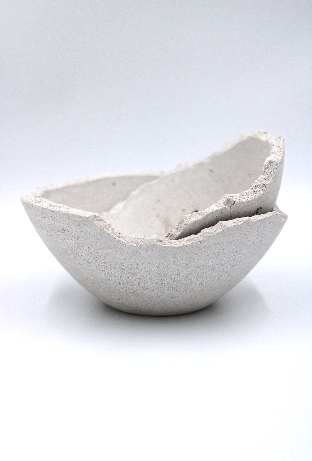 Stacked pluto. Eries bowls hand-cast in Dubai