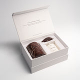 Rosso Levanto marble candle set, luxury hand-poured candle, pluto. Dubai