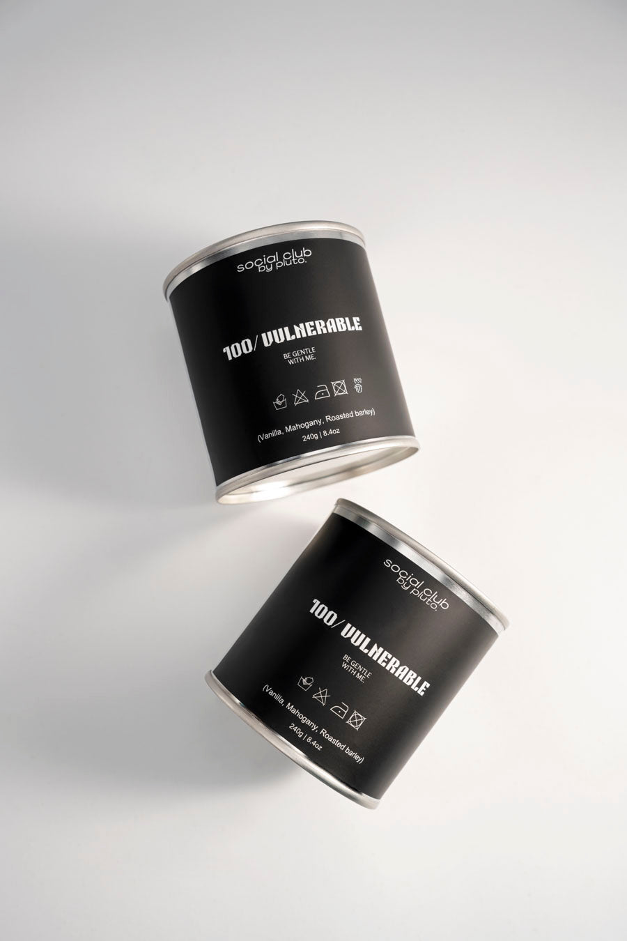 100% Vulnerable, Social Club statement candle by pluto. Dubai