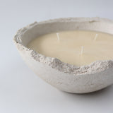 Lime, Basil & Mandarin, Eries bowl candle by pluto., hand-finished in Dubai