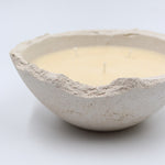 Lime, Basil & Mandarin, Eries bowl candle by pluto., hand-finished in Dubai