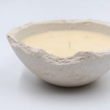 Lime, Basil & Mandarin, Eries bowl candle by pluto., hand-finished in Dubai