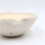 Vanilla, Eries bowl candle by pluto., hand-finished in Dubai