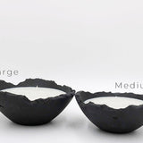 Cuban Tobacco & Oak, Eries bowl candle by pluto., hand-finished in Dubai